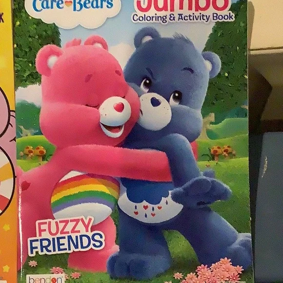 3 New Care Bears Coloring Books - Picture 2 of 4